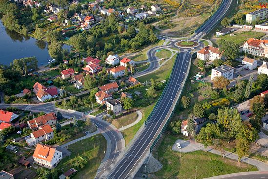 Lotnicze, EU, PL, warm - maz. Obwodnica w Mragowie.